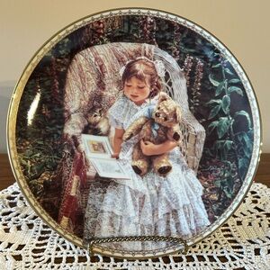 Sandra Kuck The Bradford Exchange Sugar & Spice Plate 4 Teddy Bear Tales